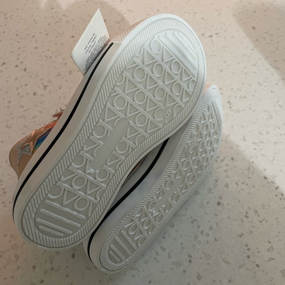 Weestep Girls Toddler/Little Kid Glitter Sneaker Shoe - Picture 4 of 7